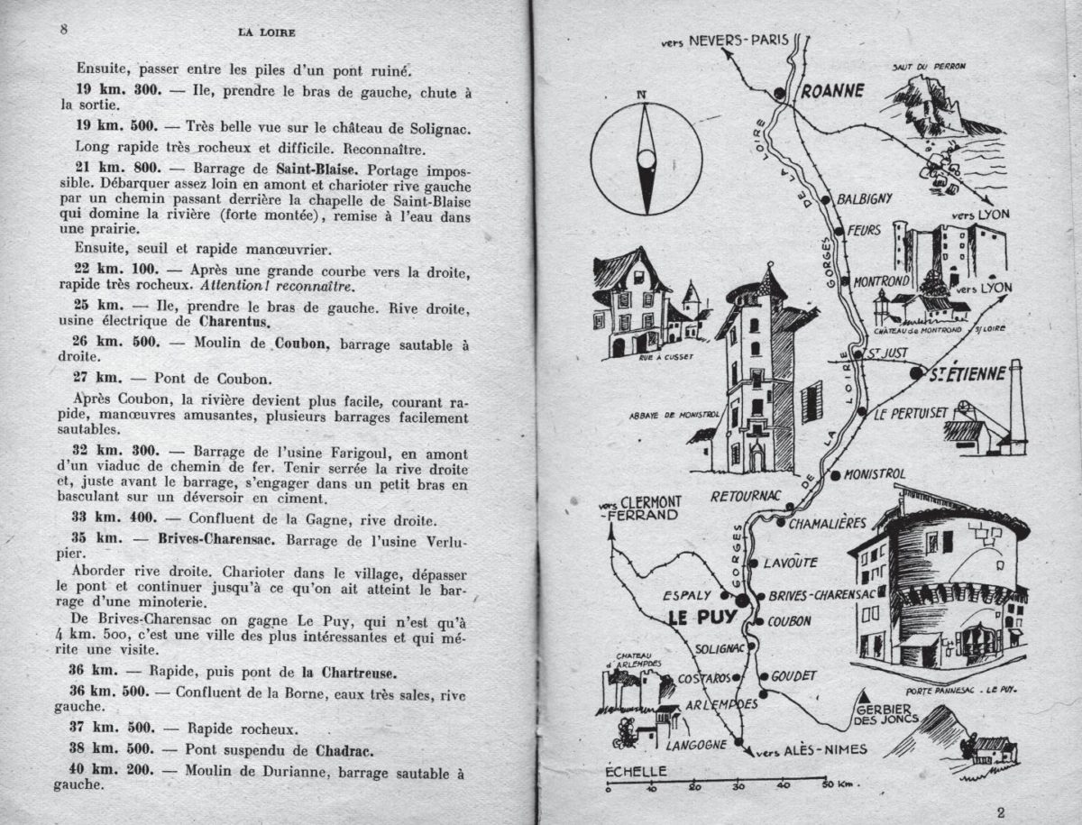« Guide nautique Loire » – 1943